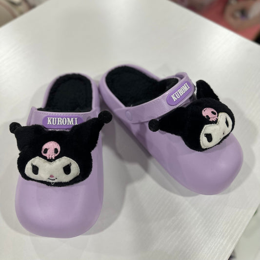 Purple Slippers - Size 7.5-8