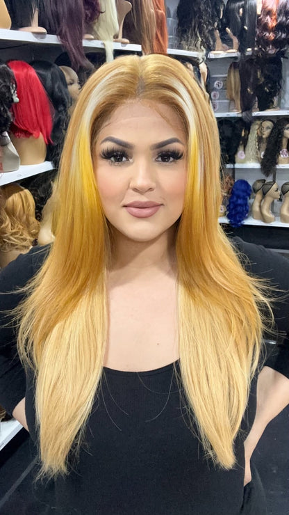 #185 Lucy - 13x7 Free Part Lace Front Wig