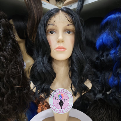 #19 Lily - 13x7 HD Full Lace Front Free Parting Wig - Color Black