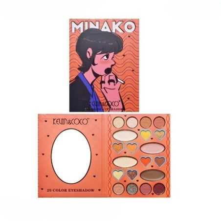 MINAKO ORANGE PALETTE - The Pink Makeup Box