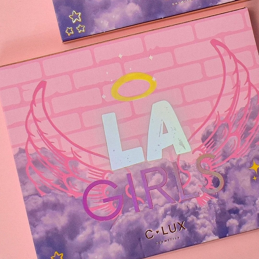 LA Girls Palette - The Pink Makeup Box