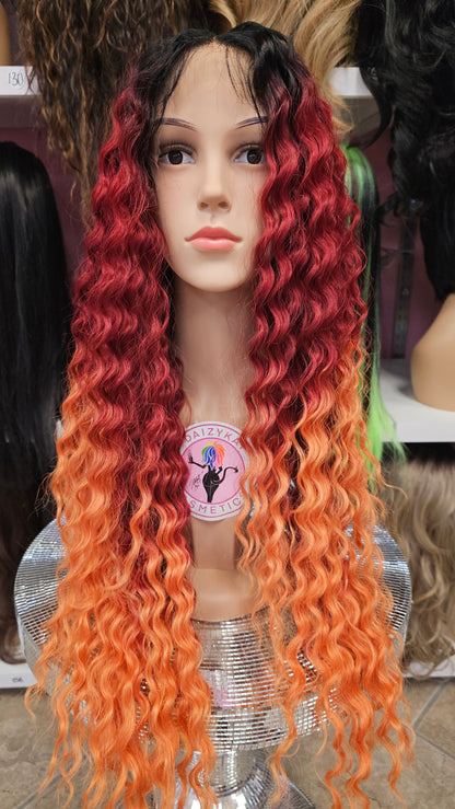 #199 Wendy-13x4 HD Lace Front Wig-TT1B R.OR