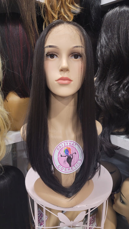 #94 Faith - 13x6 Free Part Lace Front Pre-Plucked Wig 18in - Color 2 - The Pink Makeup Box