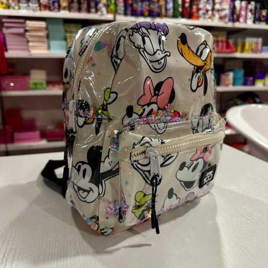 Mickey and Friends Beige Mini Backpack