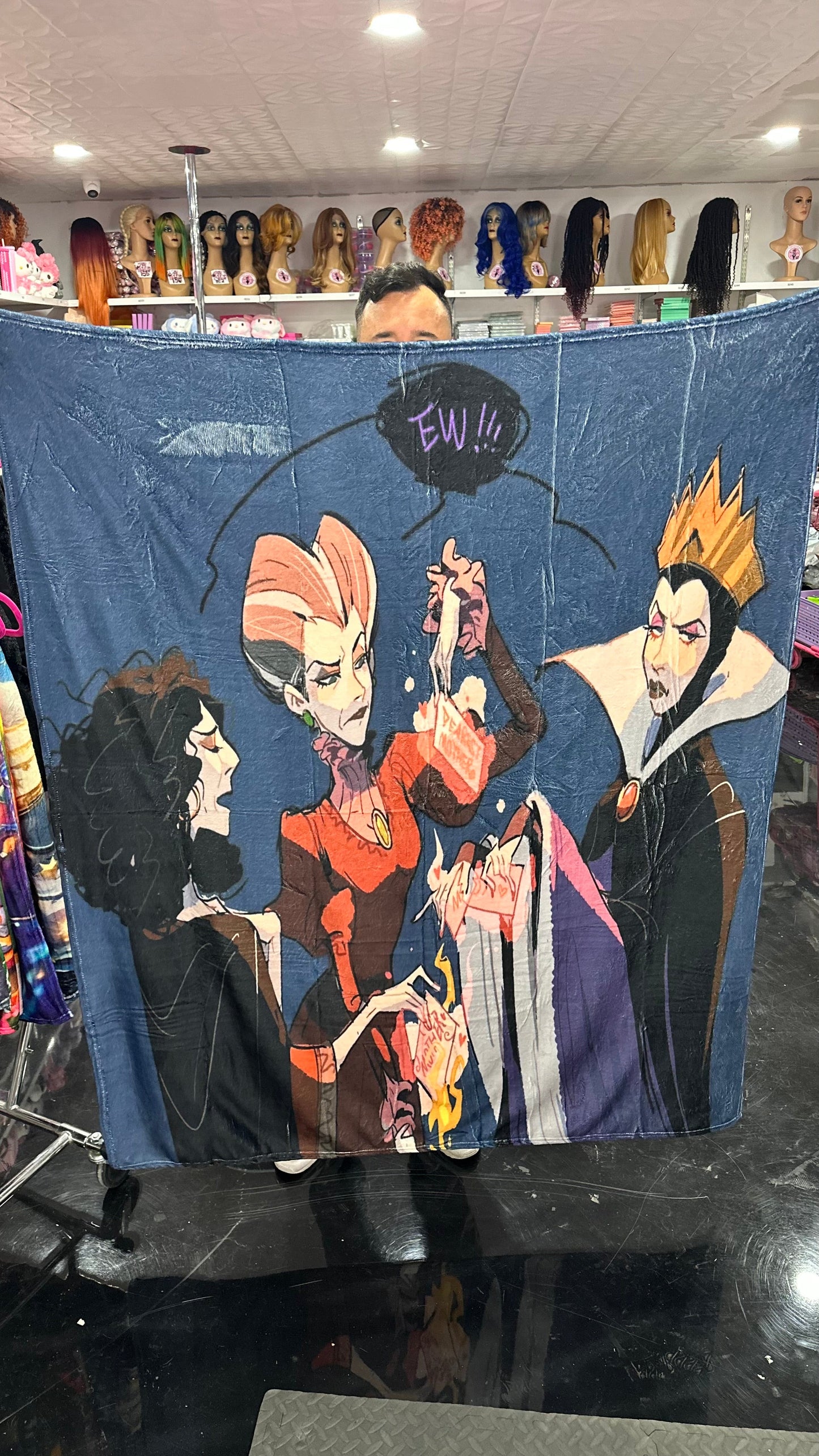 Evil Character Medium Blanket 52in x 60in