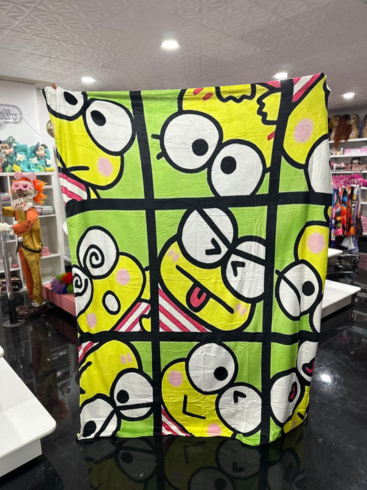 Froggyyy Blanket - 60x79inches