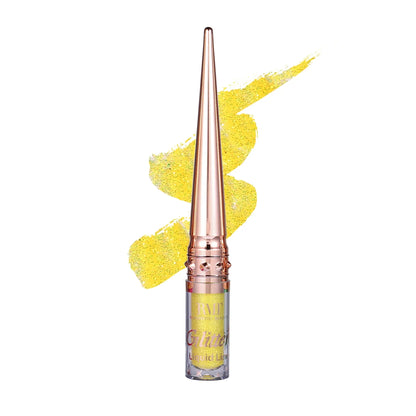 Glitter Metallic Liner - Yellow 9 - The Pink Makeup Box