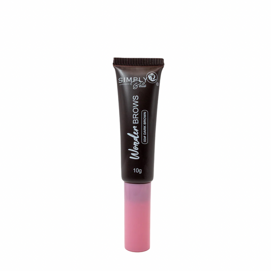 Wonder Brows Eyebrow Gel - Dark Brown - The Pink Makeup Box