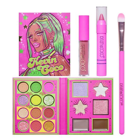 Green Girl Face Kit - The Pink Makeup Box