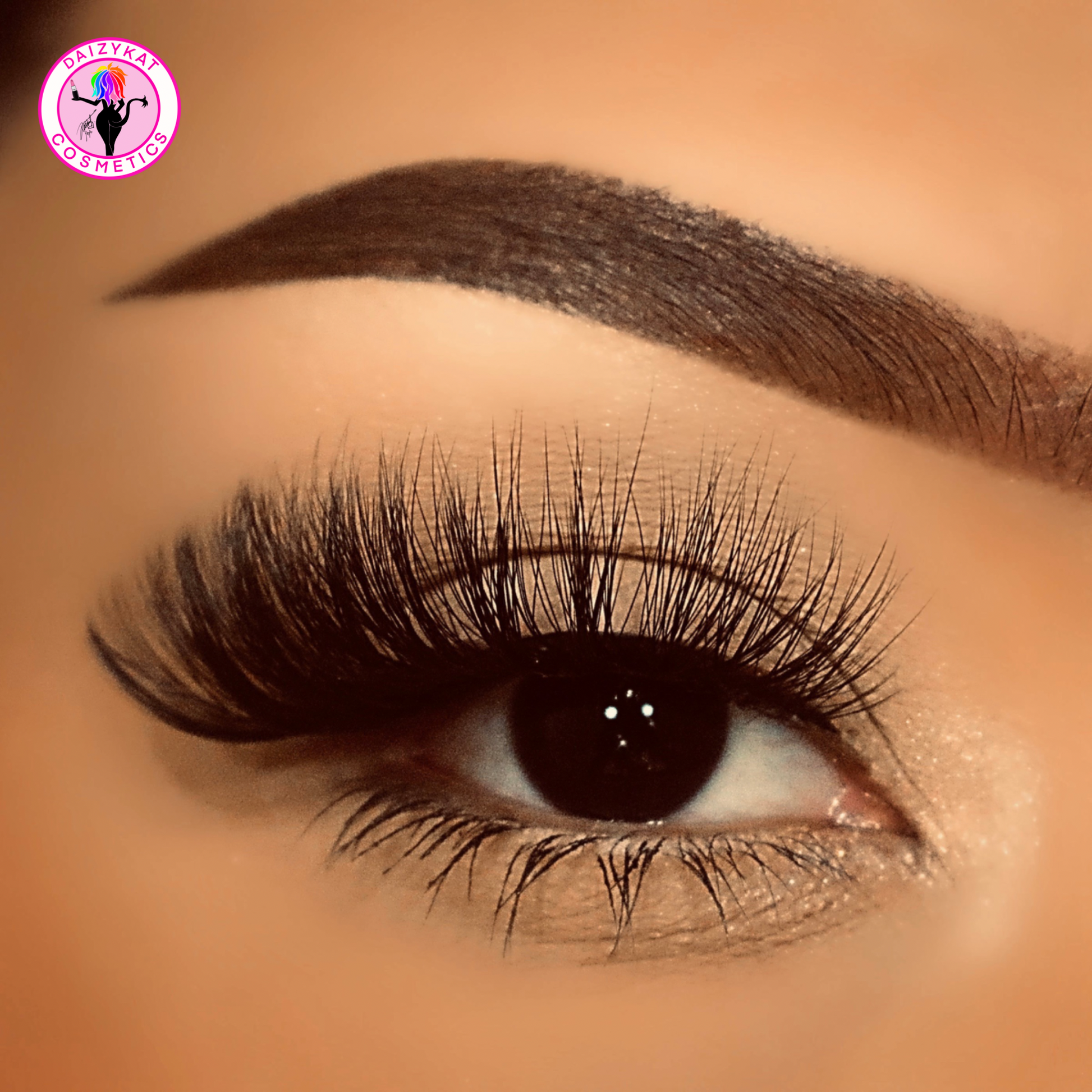 Emma - 4D Luxury Synthetic Easy To Apply Hand Made Lashes - The Pink Makeup Box