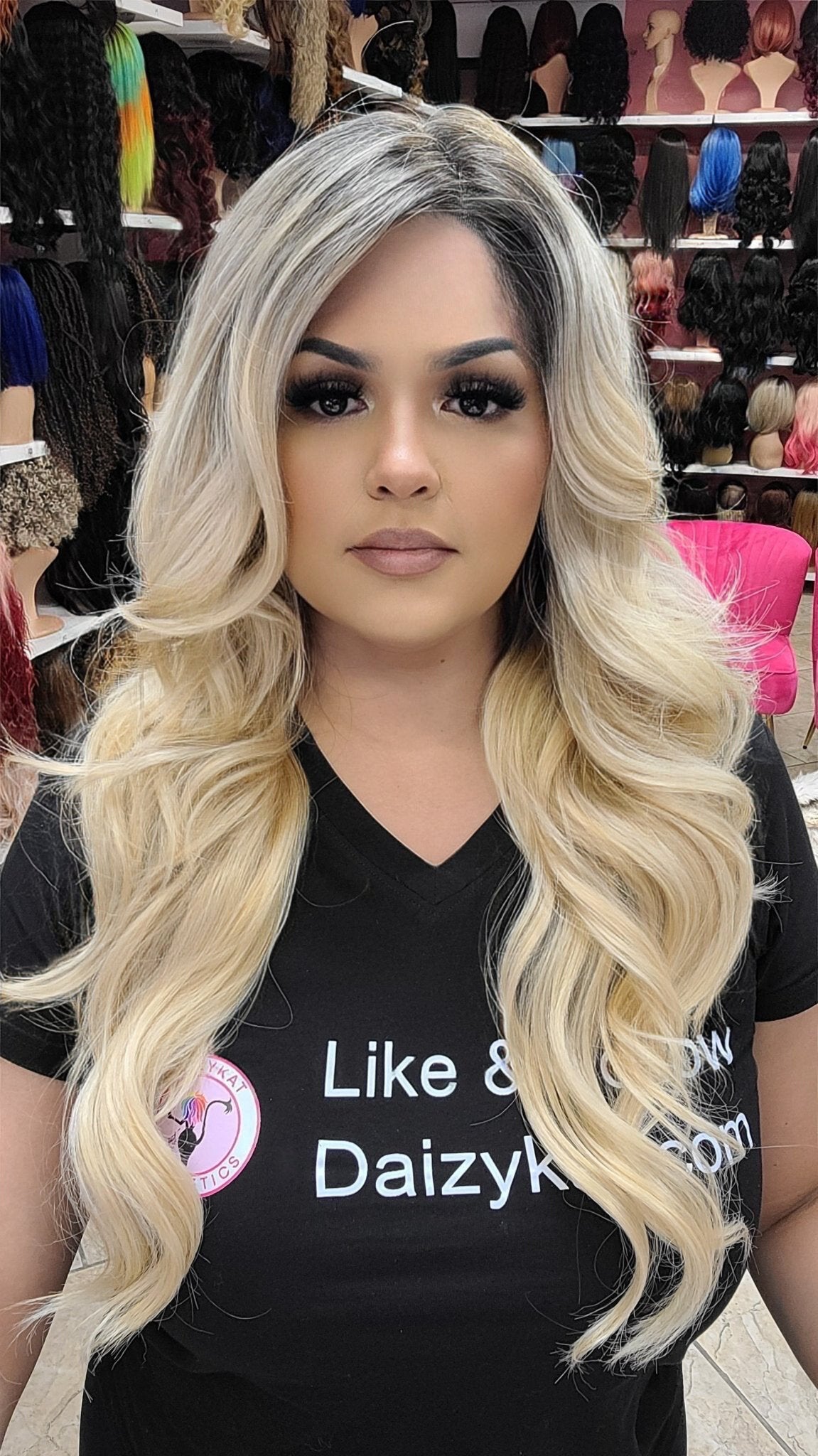 #6 Riley - 13x4 Free Part Lace Front Wig - 4/BLONDE