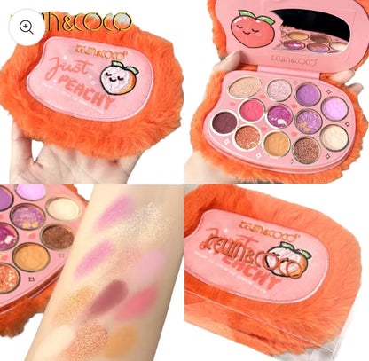 Just Peachy Eyeshadow Palette - The Pink Makeup Box