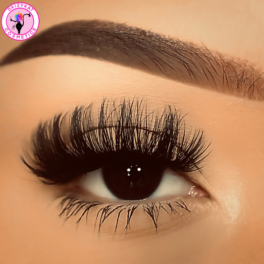 Alice - 4D Luxury Synthetic Easy To Apply Hand Made Lashes - The Pink Makeup Box