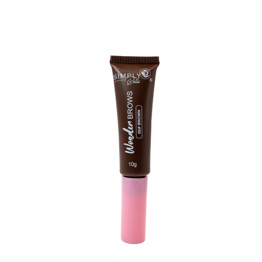 Wonder Brows Eyebrow Gel - Brown - The Pink Makeup Box