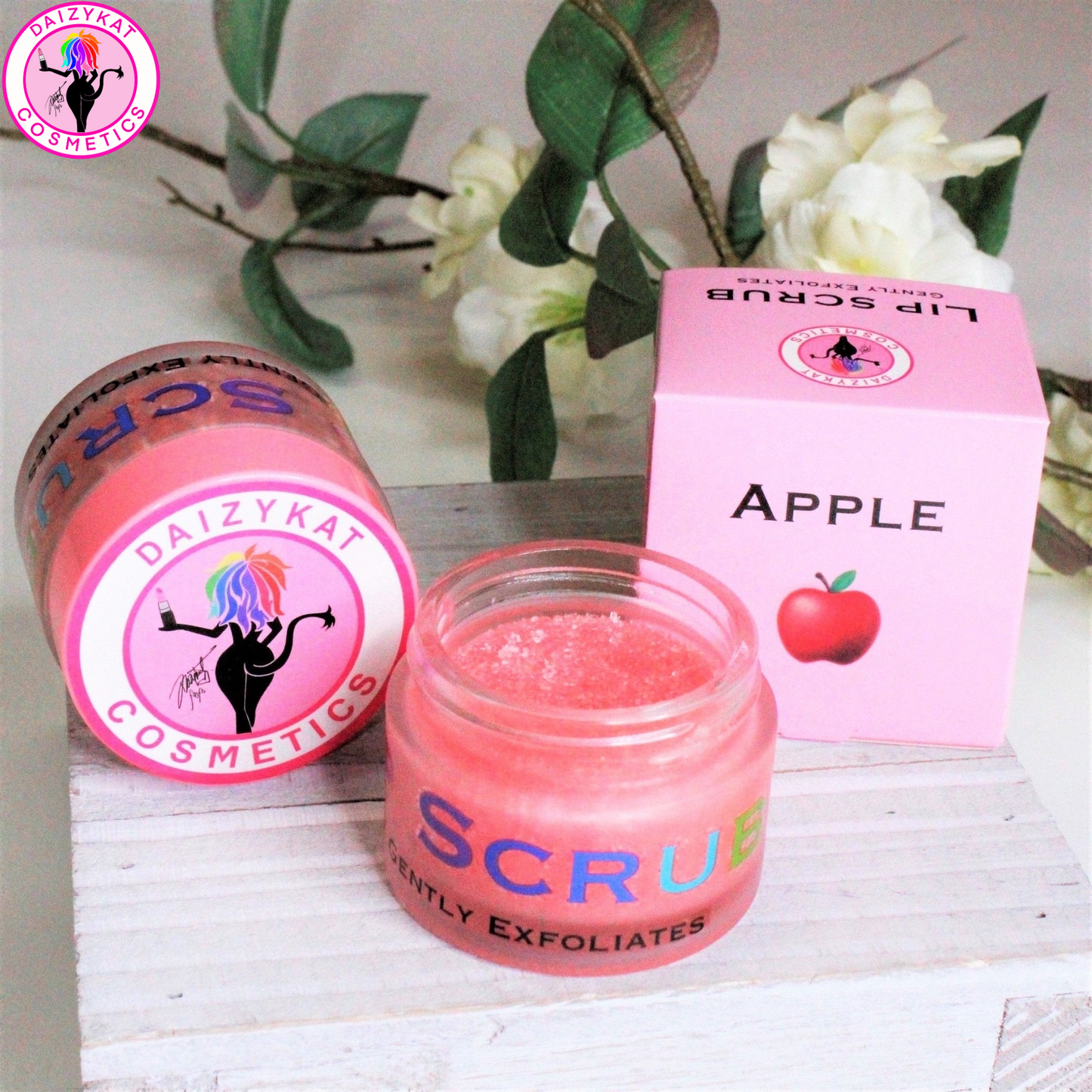 Apple Lip Scrub - The Pink Makeup Box