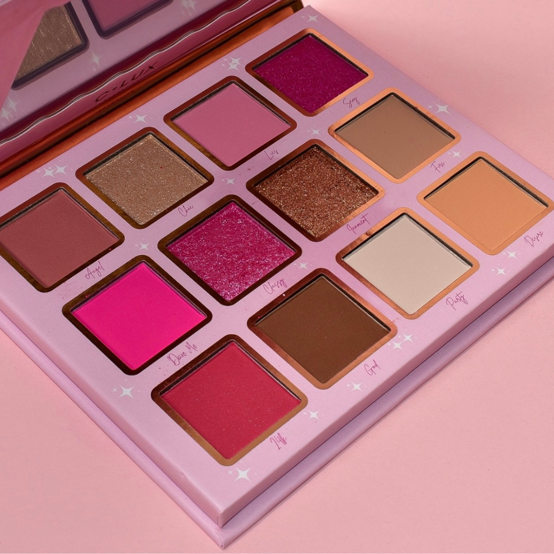 LA Girls Palette - The Pink Makeup Box