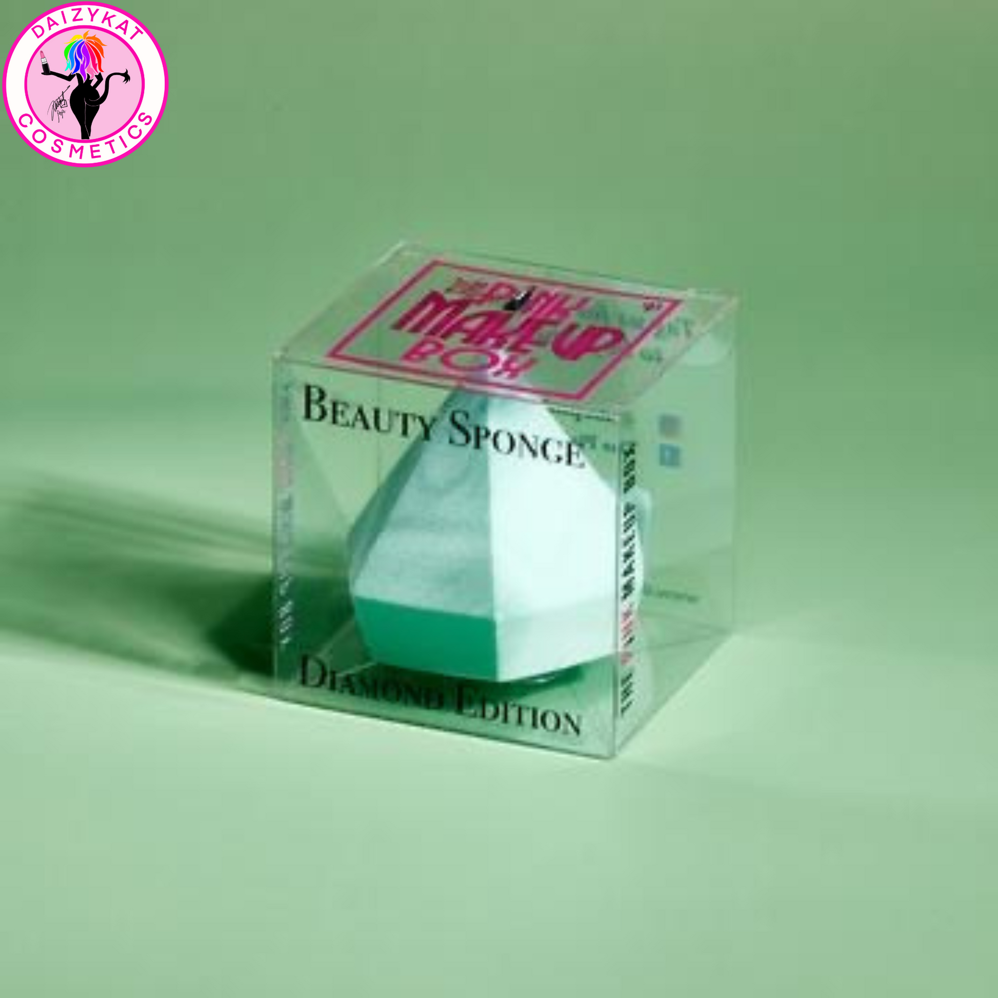 Diamond Edition Beauty Sponge - Turquoise - The Pink Makeup Box