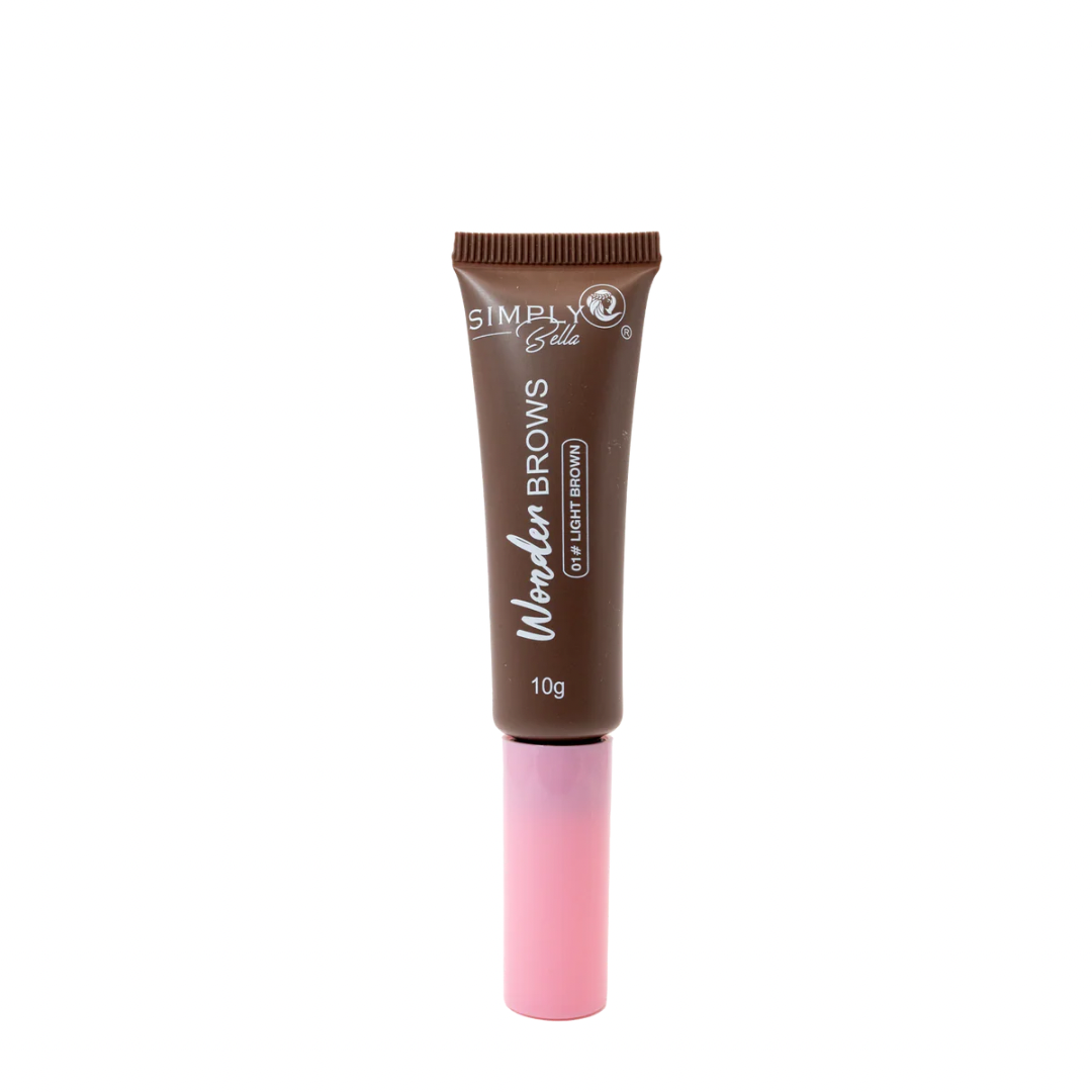 Wonder Brows Eyebrow Gel - Light Brown - The Pink Makeup Box