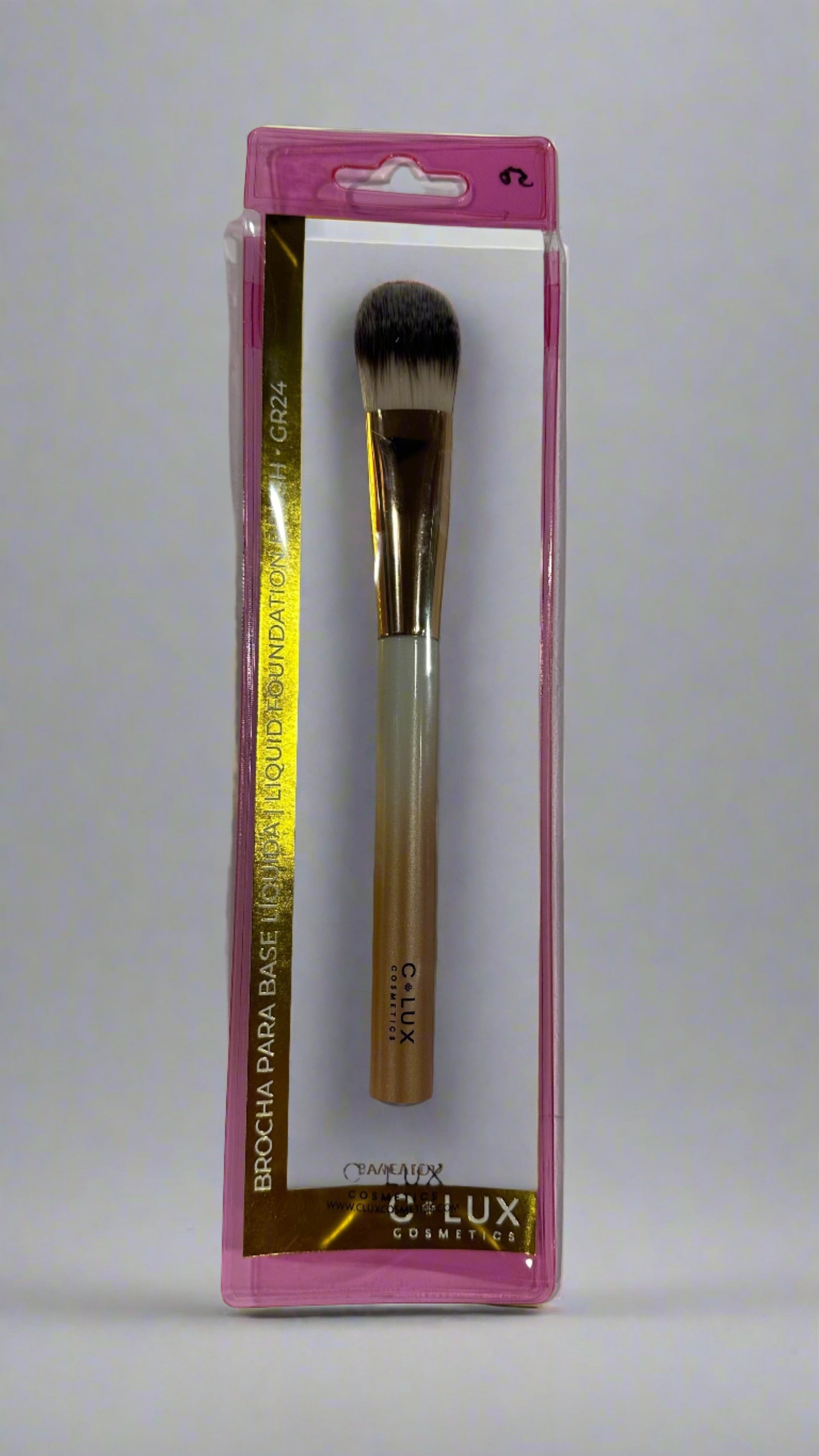 LIQUID FOUNDATION BRUSH GR24 - The Pink Makeup Box