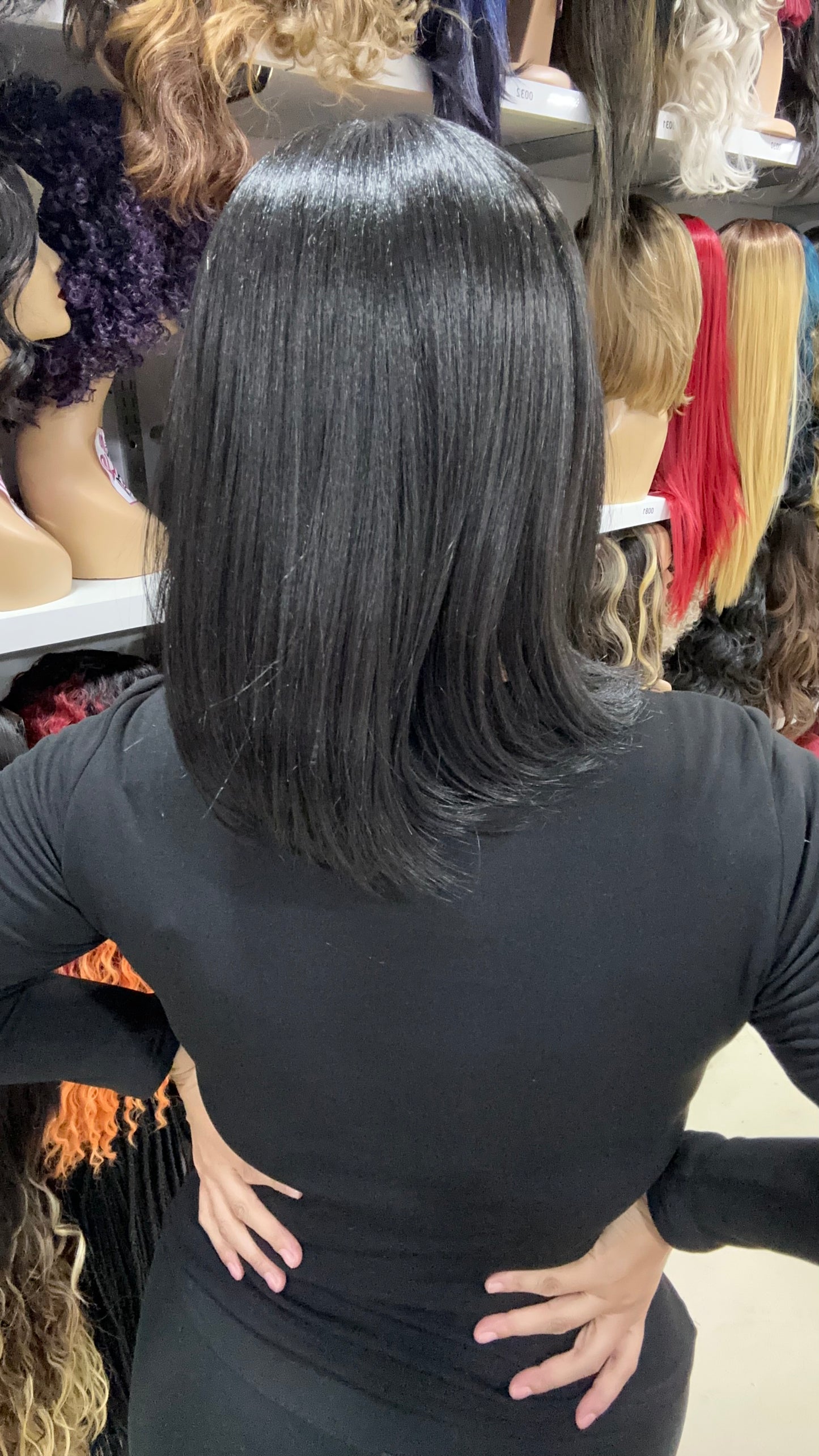 #27 Tokyo - Middle Part Lace Front Wig - 1B