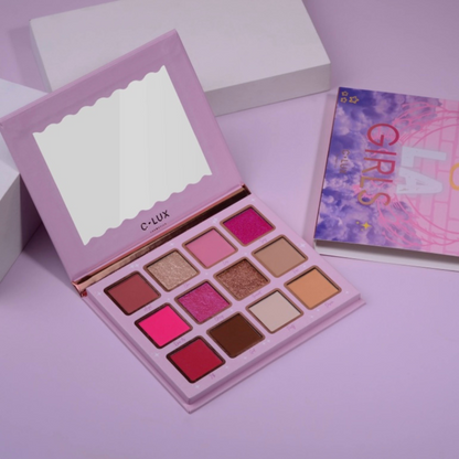 LA Girls Palette - The Pink Makeup Box