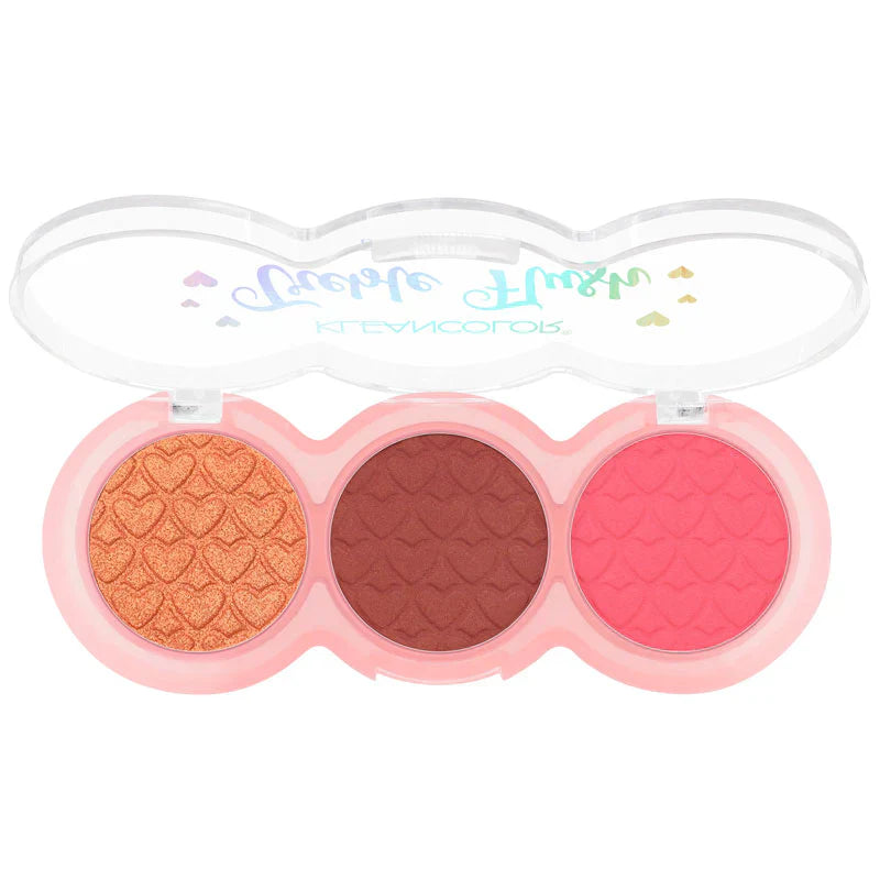 Treble Flush Blush Trio - Sunset Illusion - The Pink Makeup Box