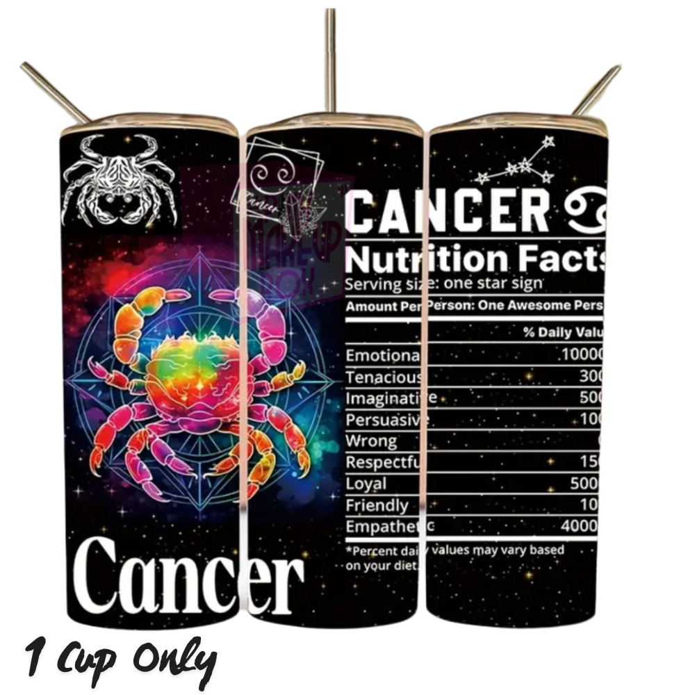 Zodiac Sign Tumbler - Cancer