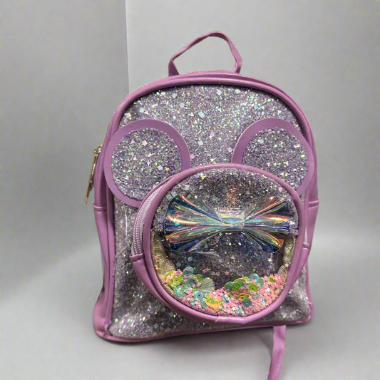 Purple Sparkle Back Pack