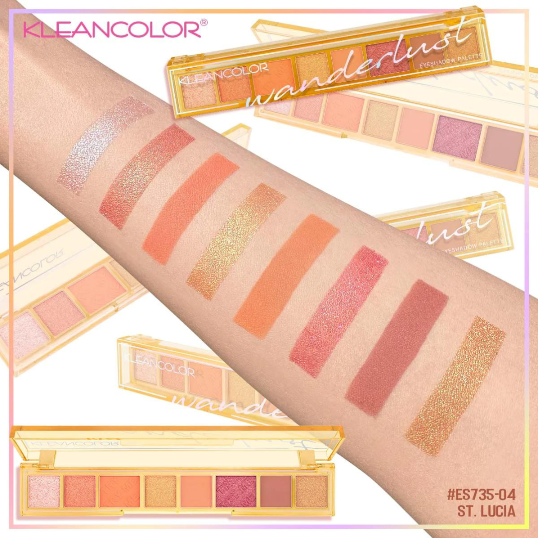 Wanderlust St.Lucia Palette - The Pink Makeup Box