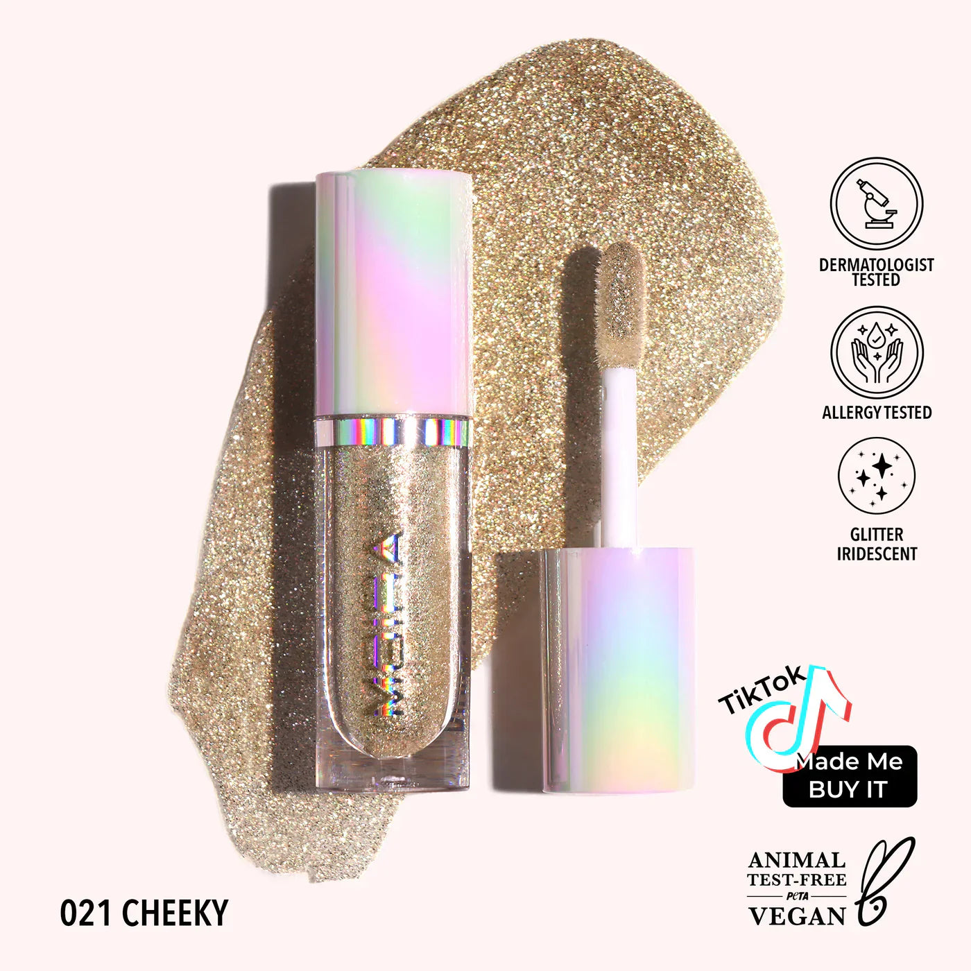 DIAMOND DAZE LIQUID SHADOW (021, CHEEKY) - The Pink Makeup Box