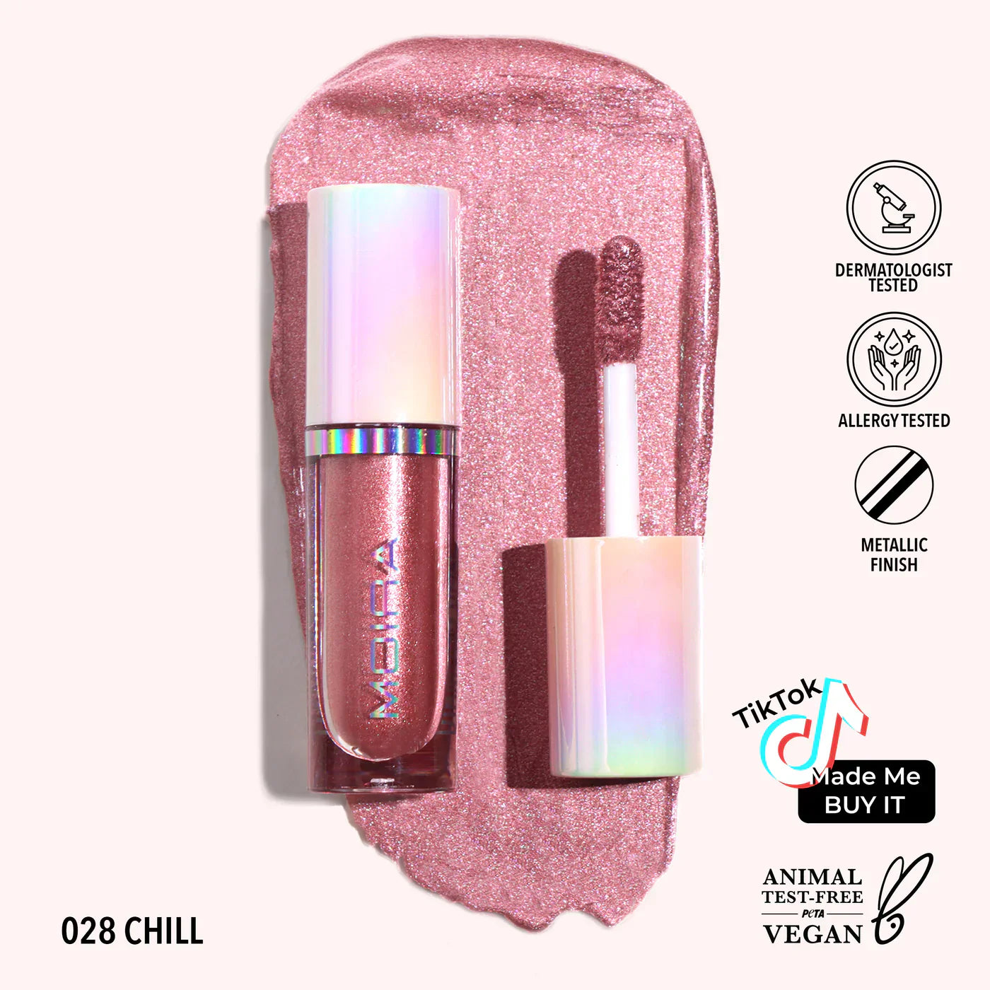 DIAMOND DAZE LIQUID SHADOW (028, CHILL) - The Pink Makeup Box