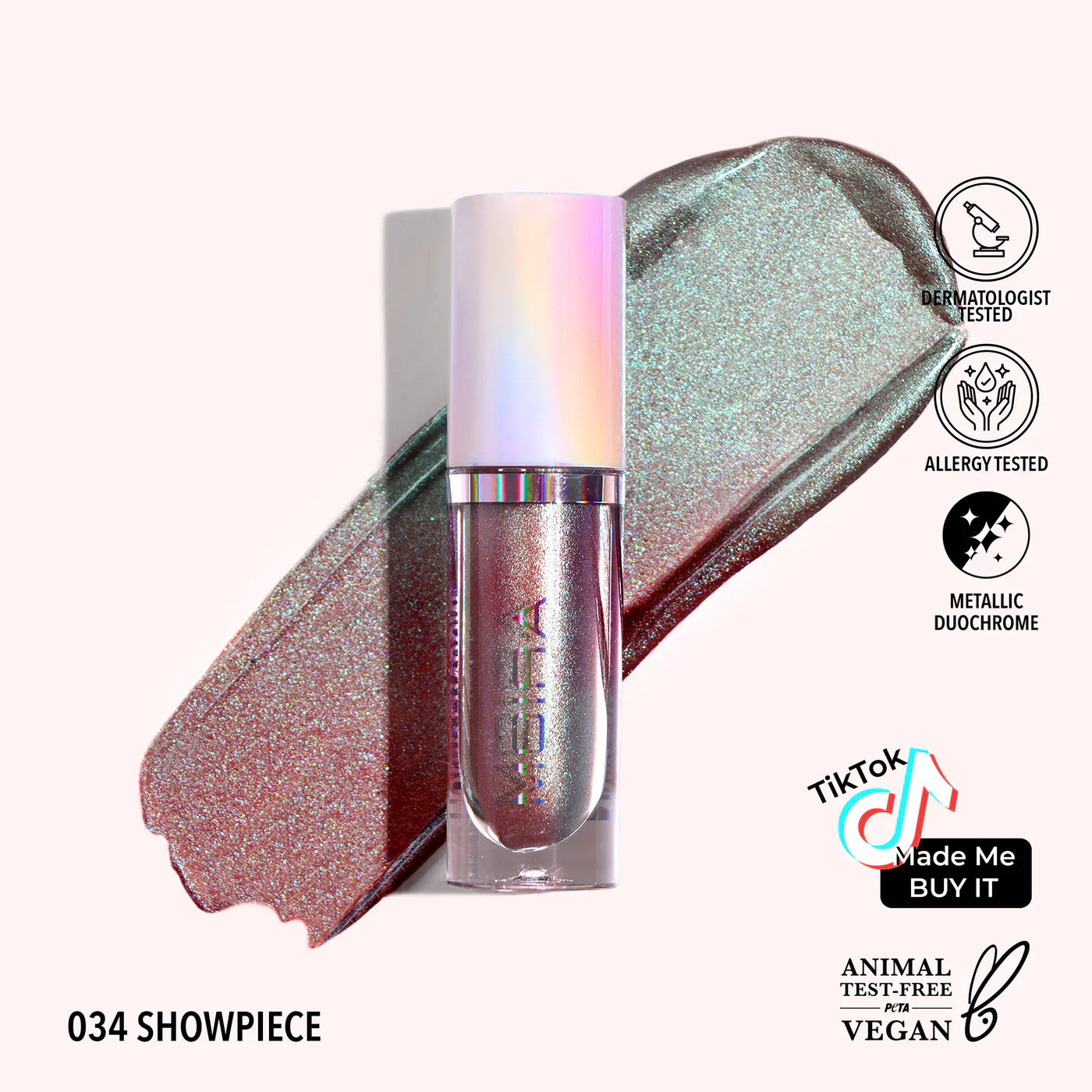 DIAMOND DAZE LIQUID SHADOW (034, SHOWPIECE) - The Pink Makeup Box