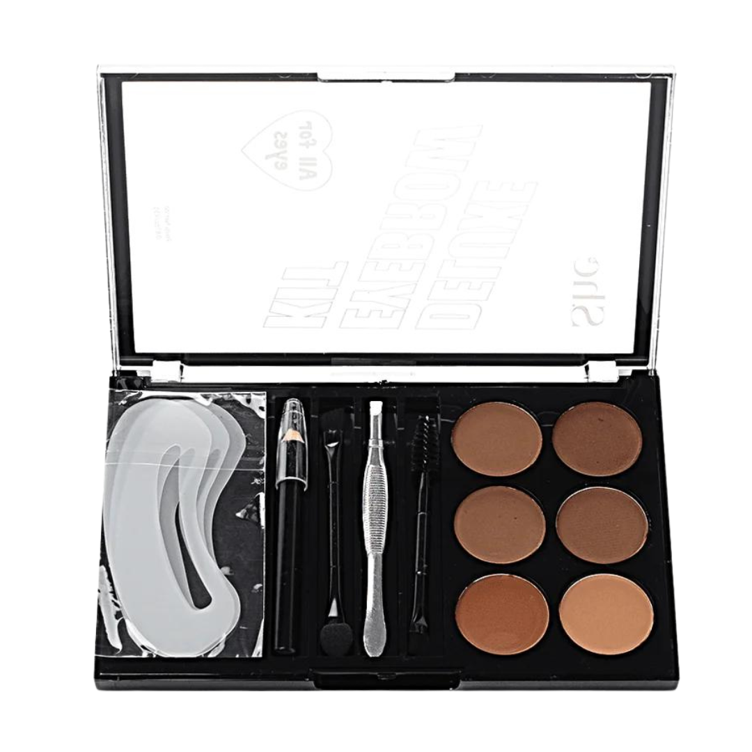 Deluxe Eyebrow Kit - The Pink Makeup Box