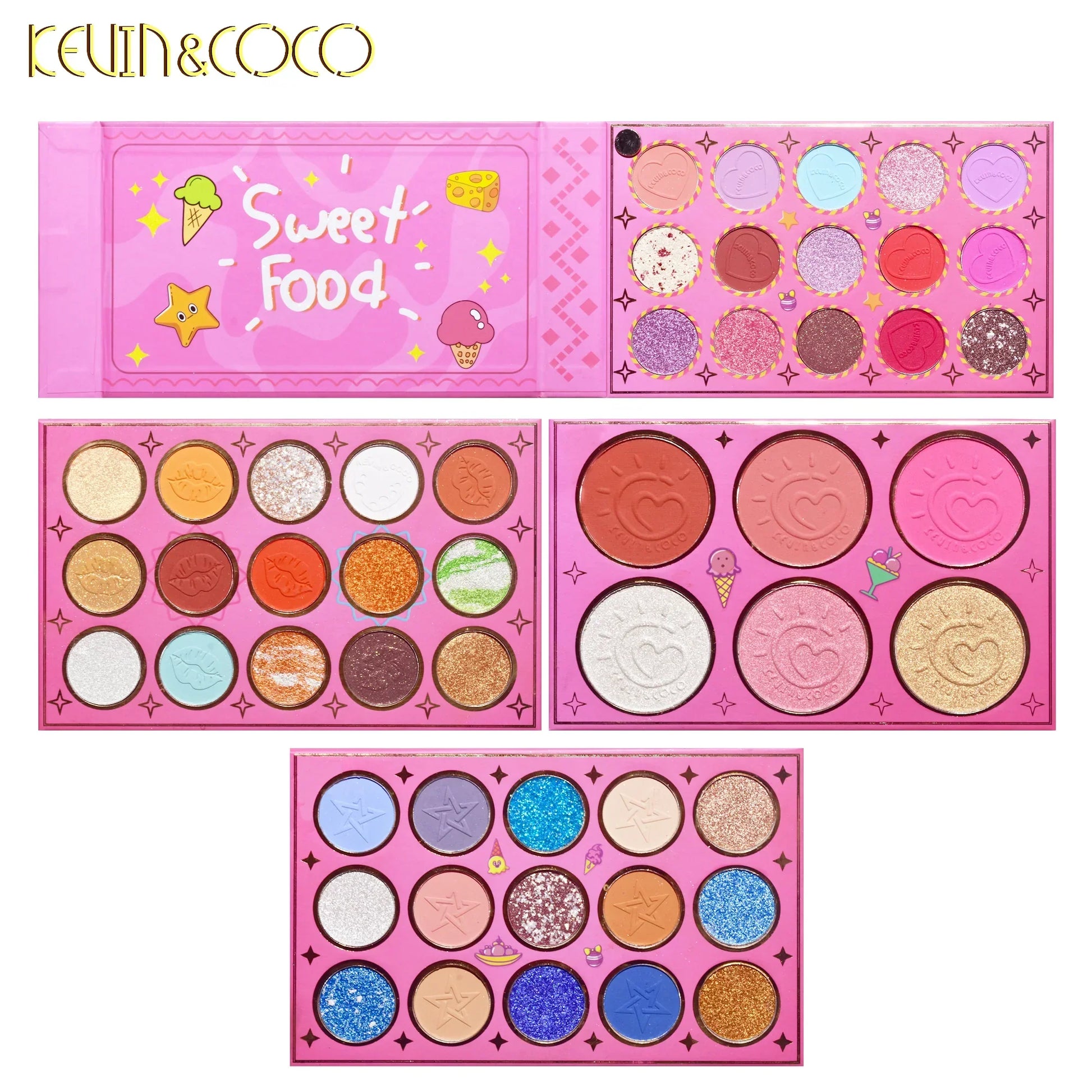 Ice Cream 51 Color Palette - The Pink Makeup Box