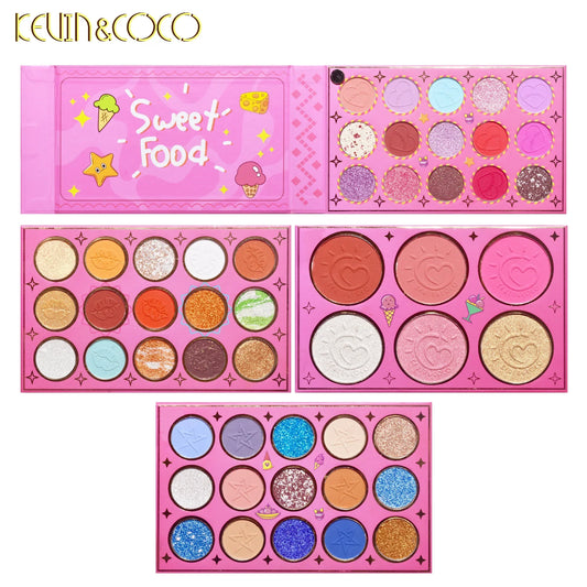 Ice Cream 51 Color Palette - The Pink Makeup Box