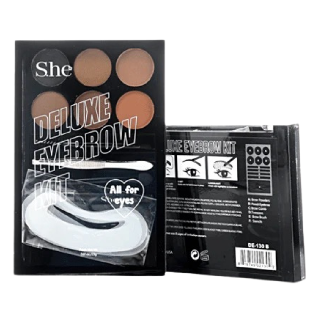 Deluxe Eyebrow Kit - The Pink Makeup Box