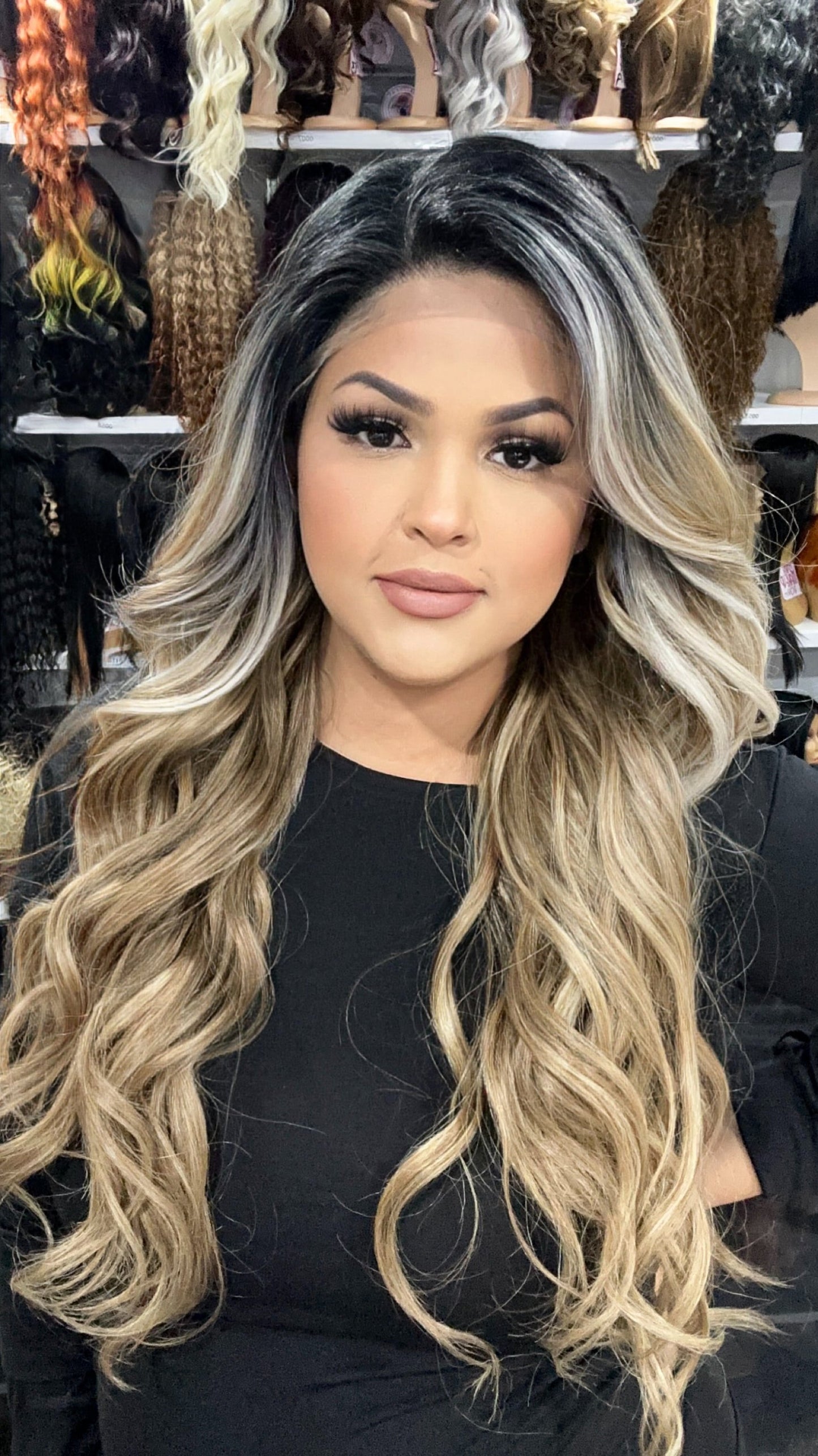 #1 Danny - 13x4 Free Part Lace Front Wig - Color Ash Blonde 26in