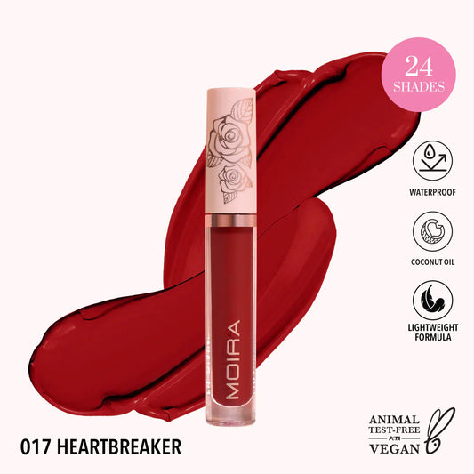 Lip Divine Liquid Lipstick - Heartbreaker - The Pink Makeup Box