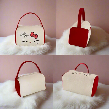 HK Handbag - White - The Pink Makeup Box