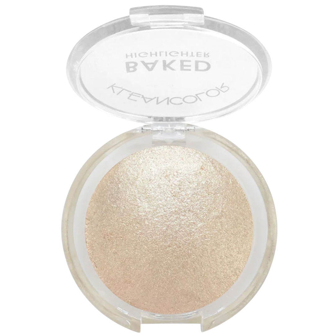 Baked Highlighter - Champagne - The Pink Makeup Box