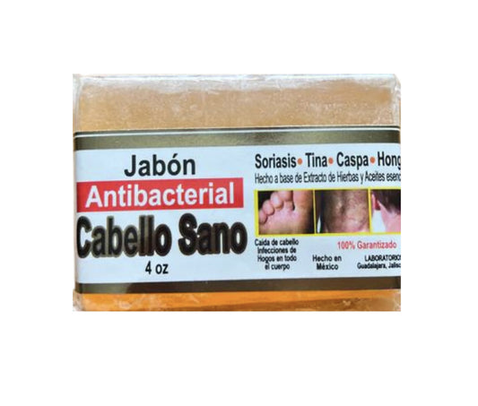 Jabon en Barra Antibacterial Cabello Sano