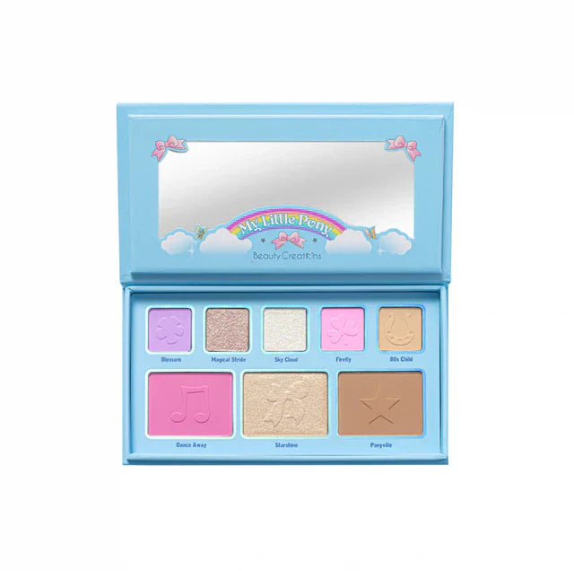 BEAUTY CREATIONS X MY LITTLE PONY - LOST IN CLOUDS SHADOW PALETTE - The Pink Makeup Box