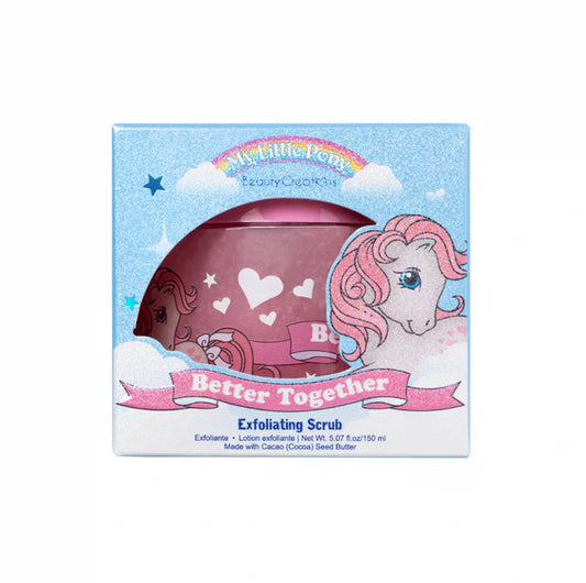 BEAUTY CREATIONS X MY LITTLE PONY - "BETTER TOGETHER" BODY EXFOLIATING SCRUB - The Pink Makeup Box