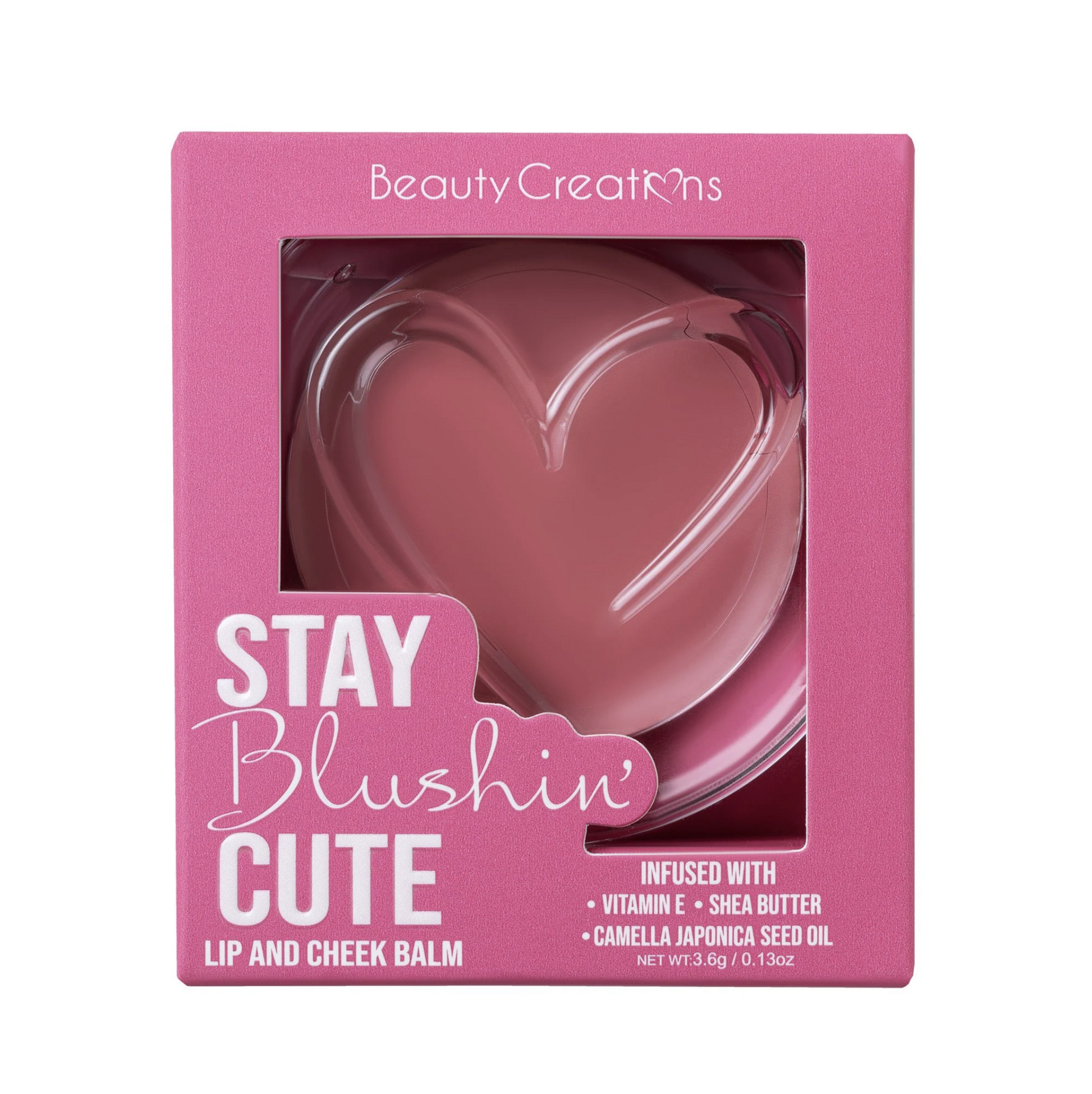 STAY BLUSHING CUTE LIP AND CHEEK BALM - SHE'S GOT IT - LIGHT FUCHSIA - The Pink Makeup Box