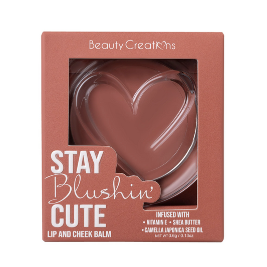 STAY BLUSHING CUTE LIP AND CHEEK BALM - DON'T SAY IT TWICE - DUSTY ROSE - The Pink Makeup Box