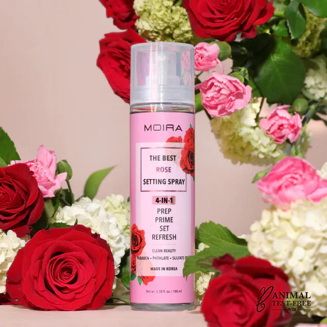 THE BEST SETTING SPRAY - ROSE - The Pink Makeup Box