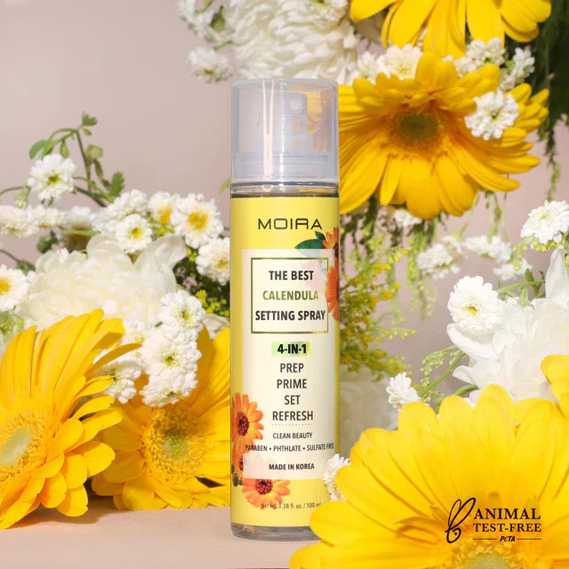 THE BEST SETTING SPRAY - CALENDULA - The Pink Makeup Box