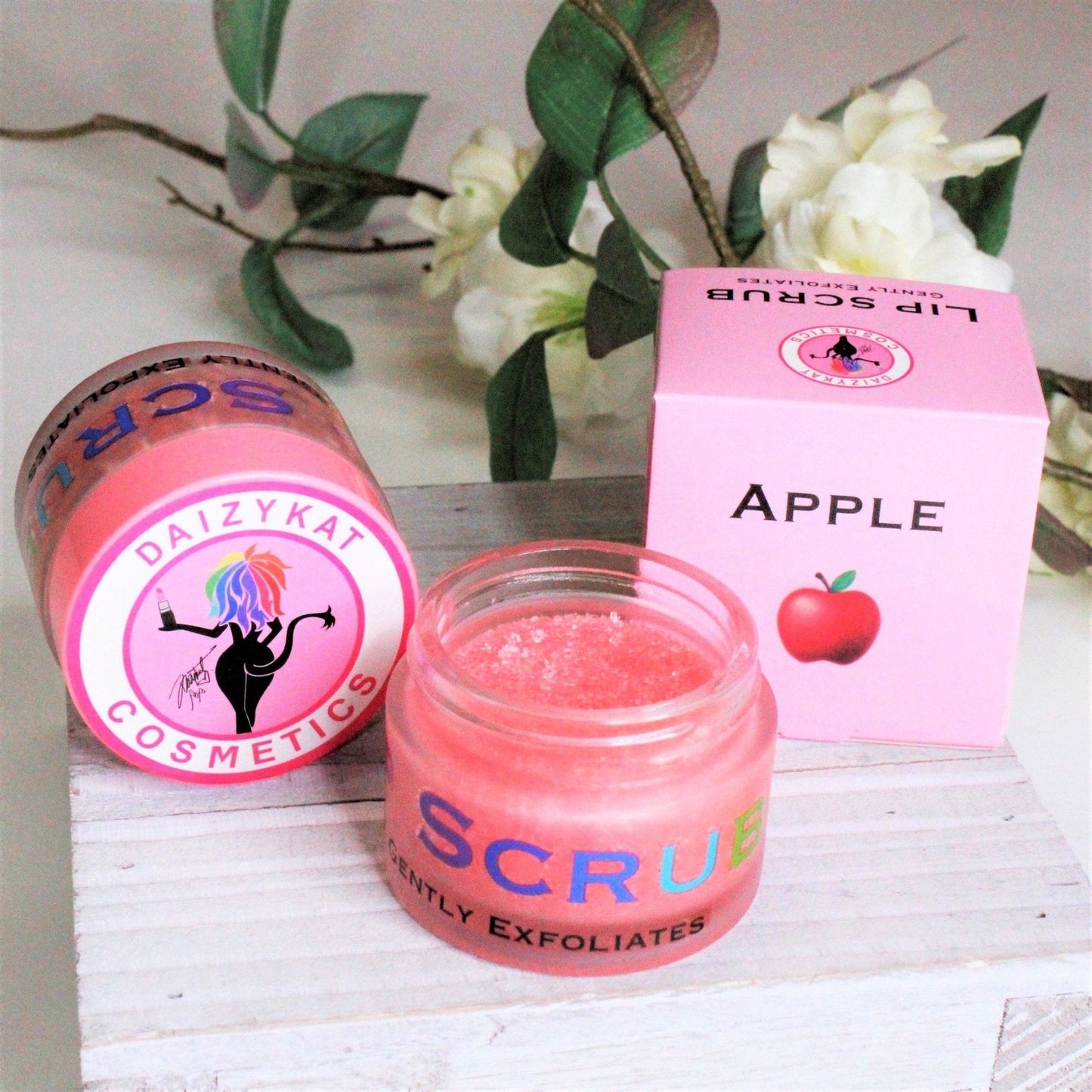 Apple Lip Scrub - The Pink Makeup Box