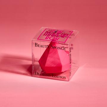 Diamond Edition Beauty Sponge - Hot Pink - The Pink Makeup Box