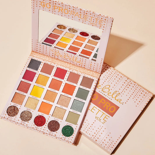 Go Pro Volume 2 Eyeshadow Palette - The Pink Makeup Box